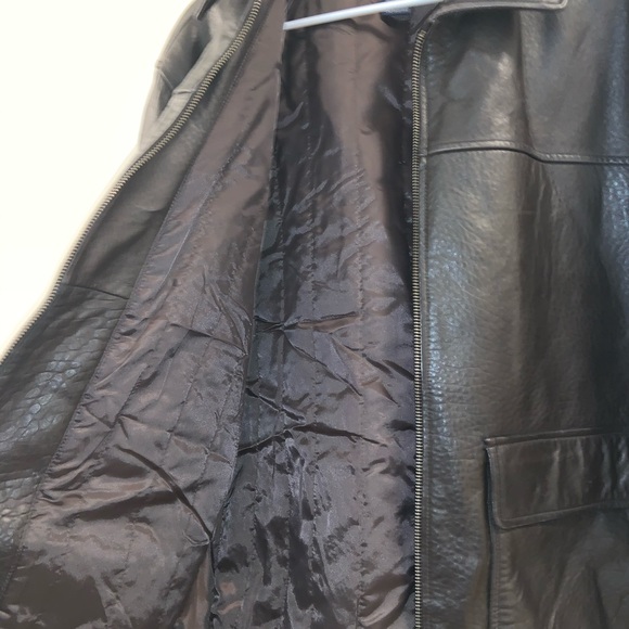 Cherokee Men’s Bomber Jacket | Genuine Leather - Picture 6 of 8